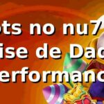 Slots no nu777: Análise de Dados e Performance 📊 Slots no nu777: Análise de Dados e Performance 📊
